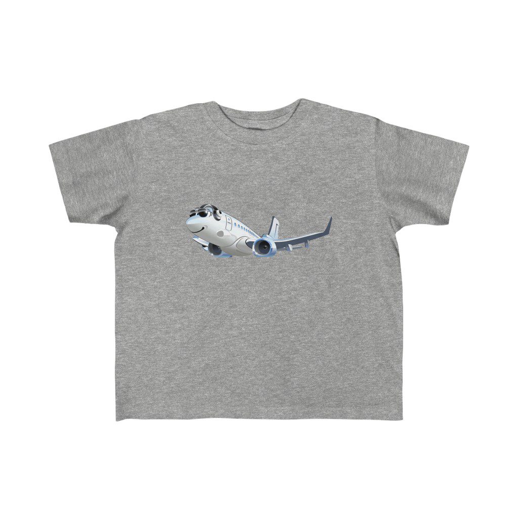 happy 737 Happy 737 Toddler Tee - Kid's Fine Jersey 3 Happy 737 Toddler Tee - Kid's Fine Jersey - Image 3