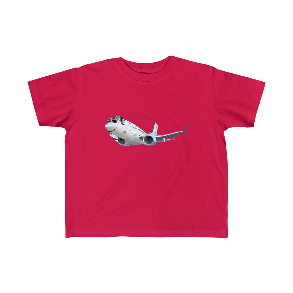 happy 737 Happy 737 Toddler Tee - Kid's Fine Jersey 5 Happy 737 Toddler Tee - Kid's Fine Jersey - Image 5
