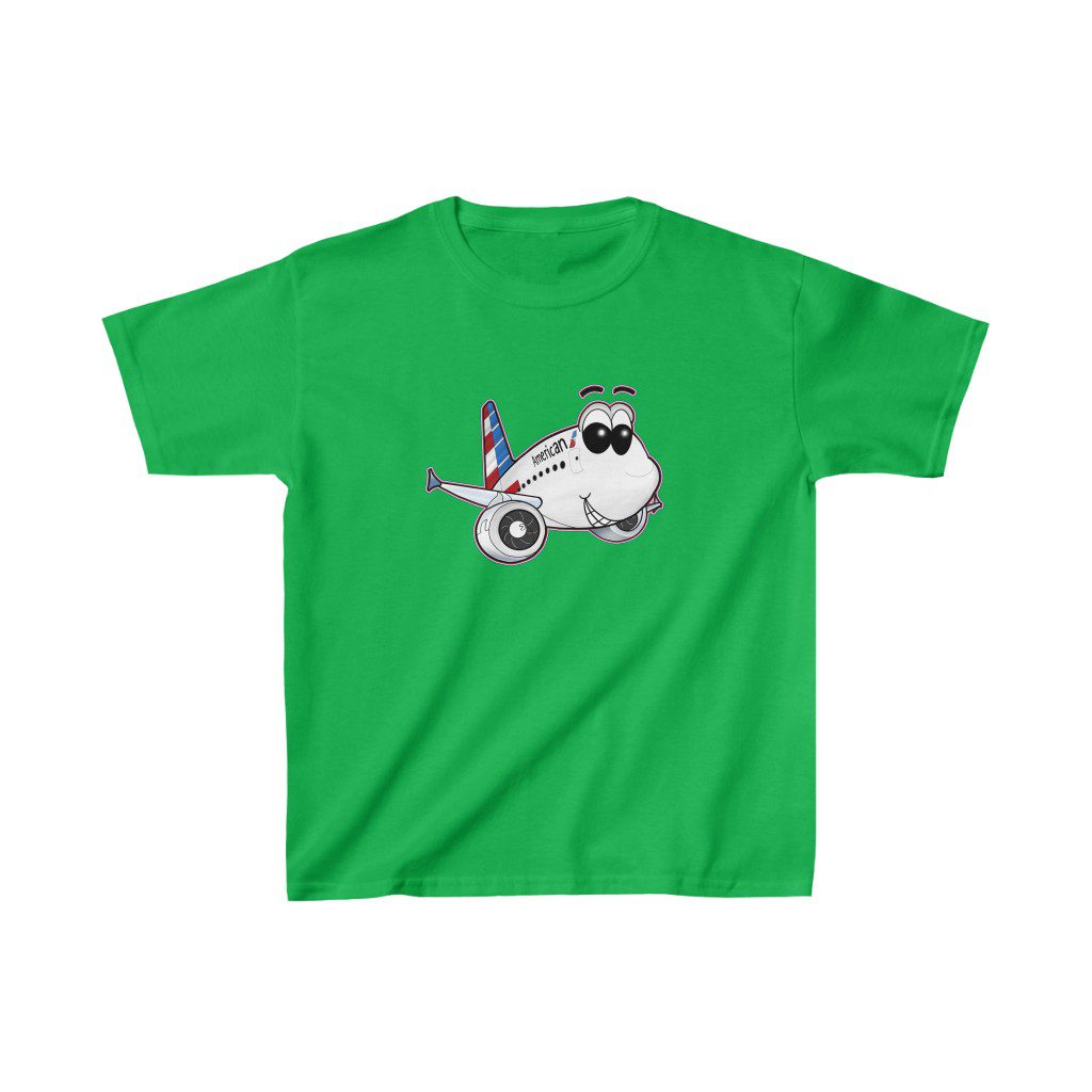 american airlines airbus a321 smiley youth tee American Airlines Airbus A321 Smiley Youth Tee... Heavy Cottonβ’ 7 American Airlines Airbus A321 Smiley Youth Tee... Heavy Cottonβ’ - Image 7