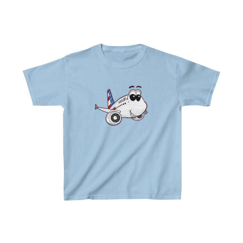 american airlines airbus a321 smiley youth tee American Airlines Airbus A321 Smiley Youth Tee... Heavy Cottonβ’ 9 American Airlines Airbus A321 Smiley Youth Tee... Heavy Cottonβ’ - Image 9