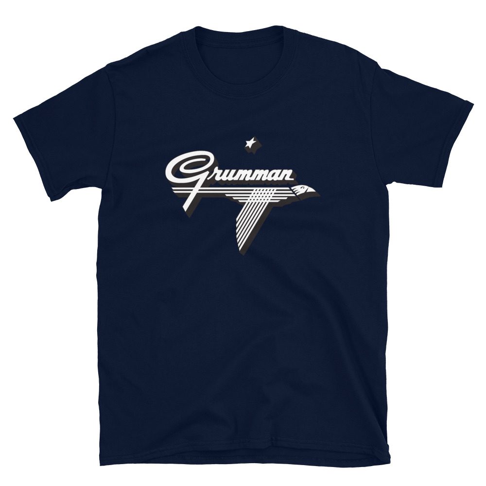 Old Grumman logo T-shirt Old Grumman logo t shirt... Short-Sleeve Unisex 7 Old Grumman logo t shirt... Short-Sleeve Unisex - Image 7