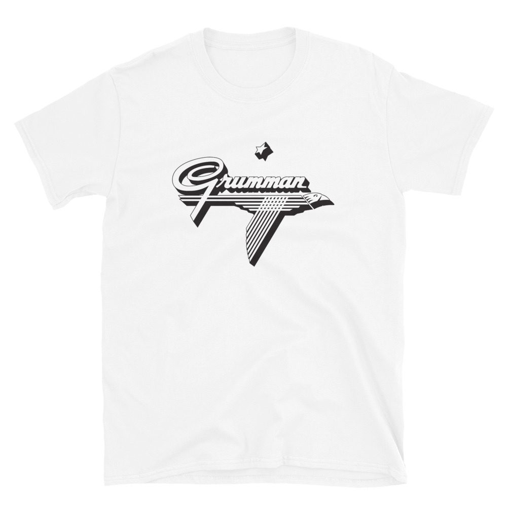 Old Grumman logo T-shirt Old Grumman logo t shirt... Short-Sleeve Unisex 5 Old Grumman logo t shirt... Short-Sleeve Unisex - Image 5