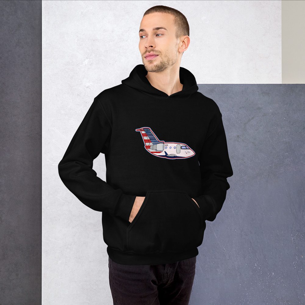 CRJ Cartoon Hoodie CRJ Cartoon Hoodie - Unisex 2 CRJ Cartoon Hoodie - Unisex - Image 2