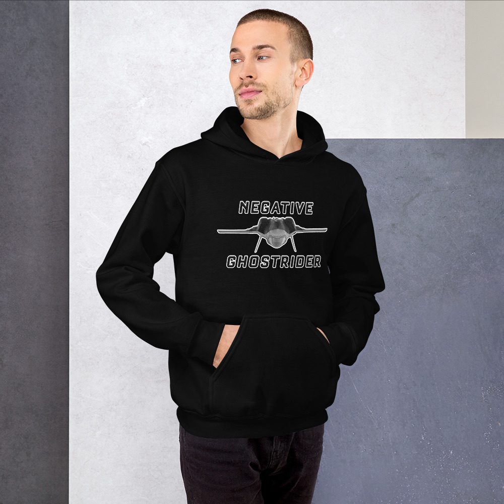 Negative ghostrider hoodie Negative Ghostrider Hoodie - Unisex 2 Negative Ghostrider Hoodie - Unisex - Image 2