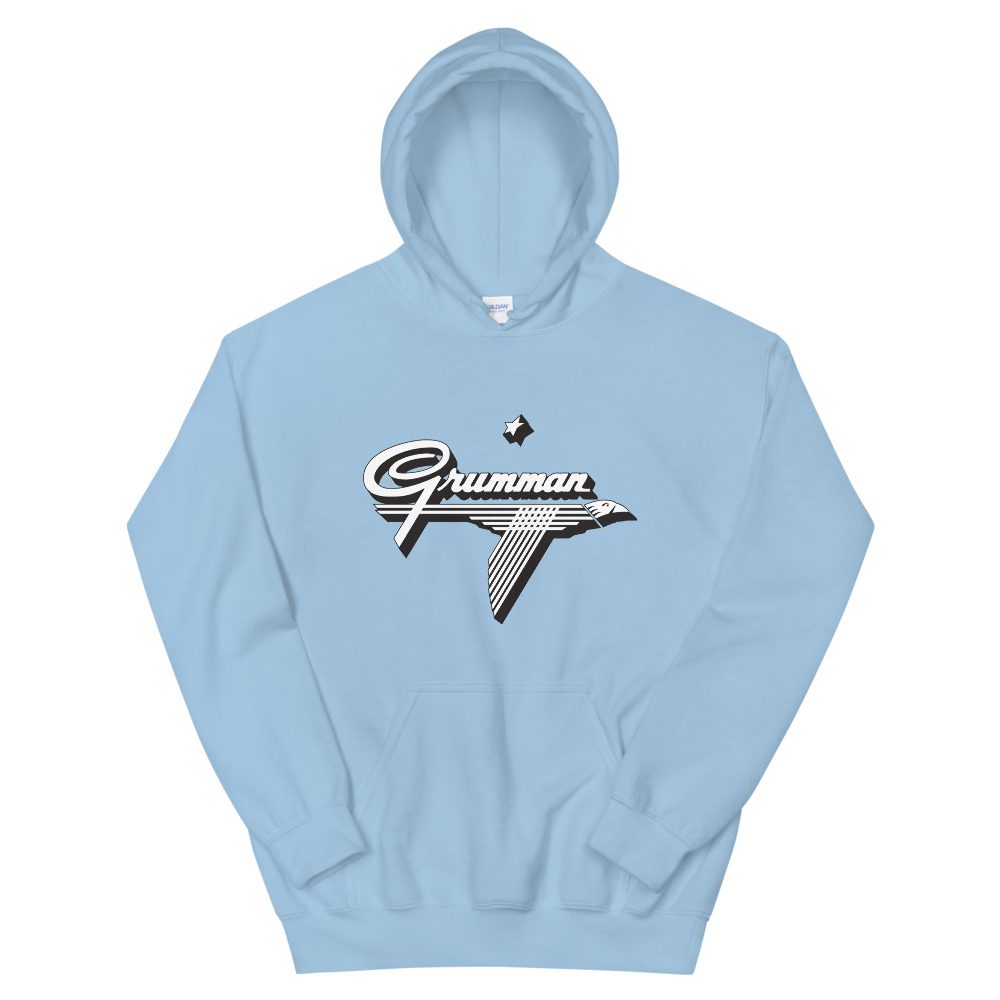 Grumman Logo Hoodie Old Grumman Logo Hoodie - Unisex 9 Old Grumman Logo Hoodie - Unisex - Image 9