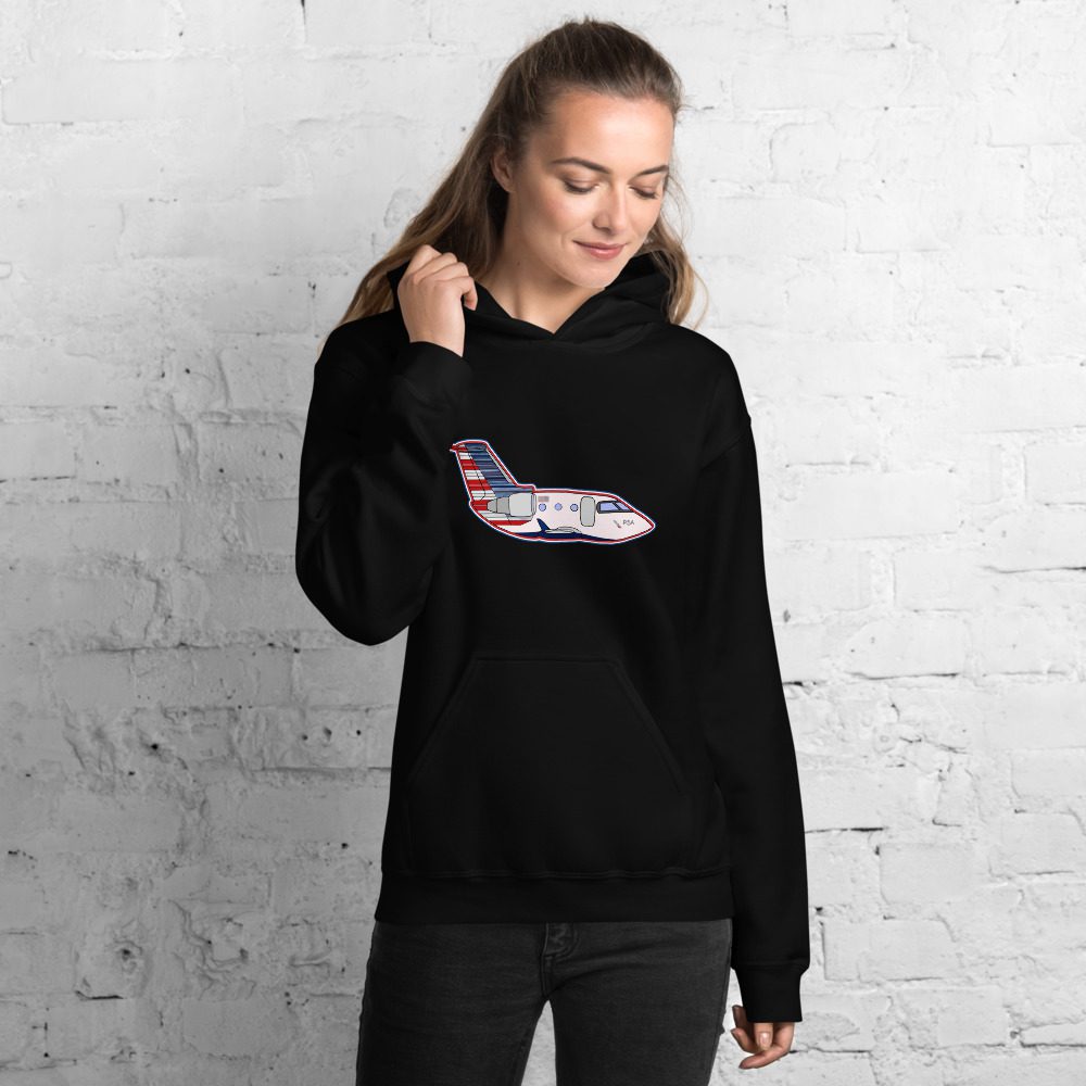 CRJ Cartoon Hoodie CRJ Cartoon Hoodie - Unisex 4 CRJ Cartoon Hoodie - Unisex - Image 4