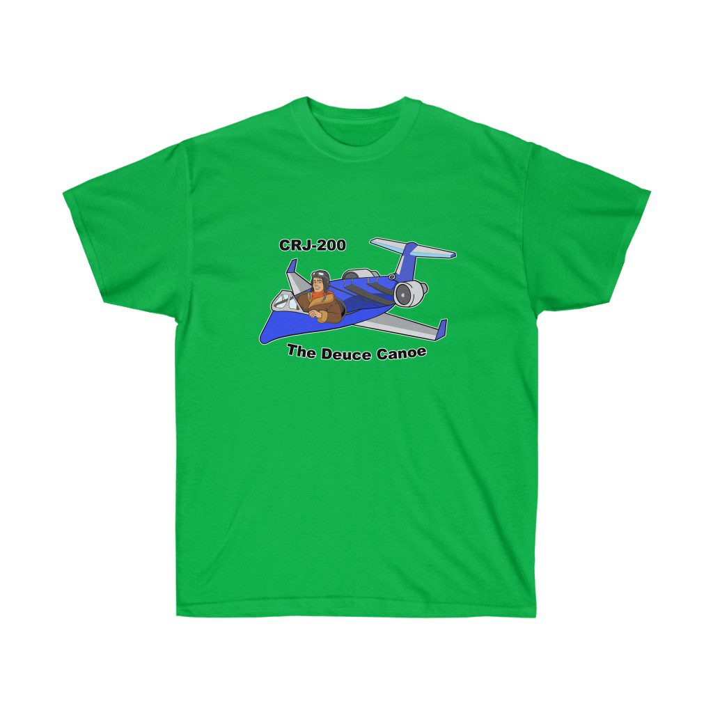Deuce Canoe Tee Deuce Canoe Tee - CRJ200 - Unisex Ultra Cotton 7 Deuce Canoe Tee - CRJ200 - Unisex Ultra Cotton - Image 7