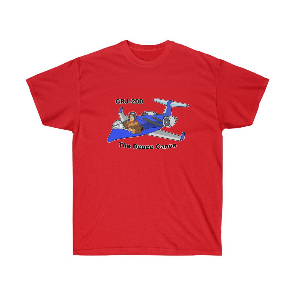 Deuce Canoe Tee Deuce Canoe Tee - CRJ200 - Unisex Ultra Cotton 13 Deuce Canoe Tee - CRJ200 - Unisex Ultra Cotton - Image 13