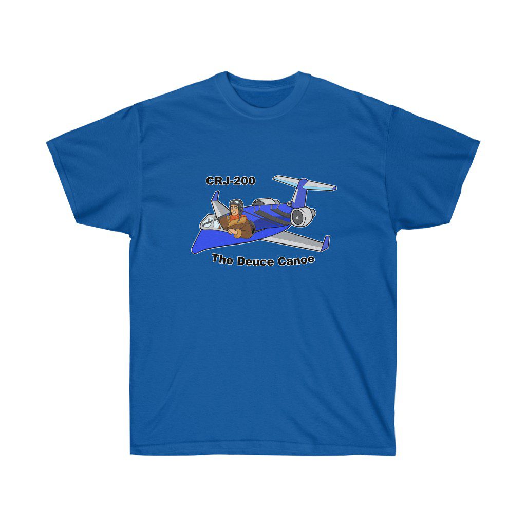 Deuce Canoe Tee Deuce Canoe Tee - CRJ200 - Unisex Ultra Cotton 9 Deuce Canoe Tee - CRJ200 - Unisex Ultra Cotton - Image 9