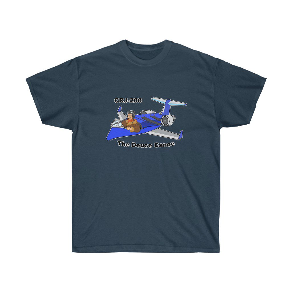 Deuce Canoe Tee Deuce Canoe Tee - CRJ200 - Unisex Ultra Cotton 10 Deuce Canoe Tee - CRJ200 - Unisex Ultra Cotton - Image 10
