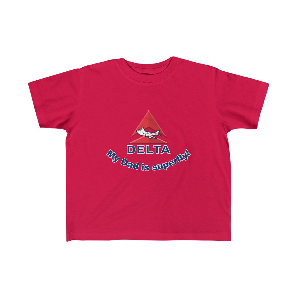 Delta Dad Delta Dad is Superfly Kid’s Tee – Fine Jersey 5 Delta Dad is Superfly Kid’s Tee – Fine Jersey - Image 5
