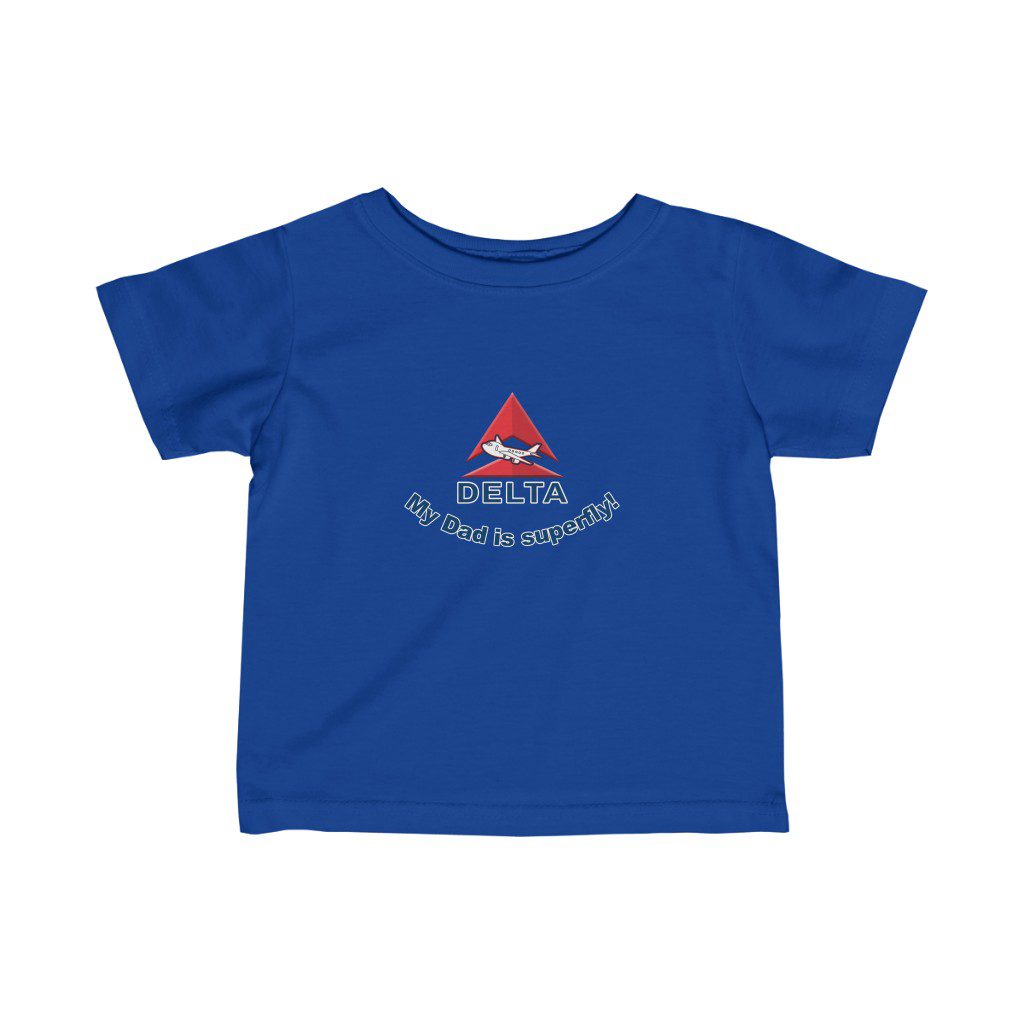 Delta Dad is Superfly tee Delta Dad is Superfly tee Infant Tee – Fine Jersey – Delta Dad 3 Delta Dad is Superfly tee Infant Tee – Fine Jersey – Delta Dad - Image 3