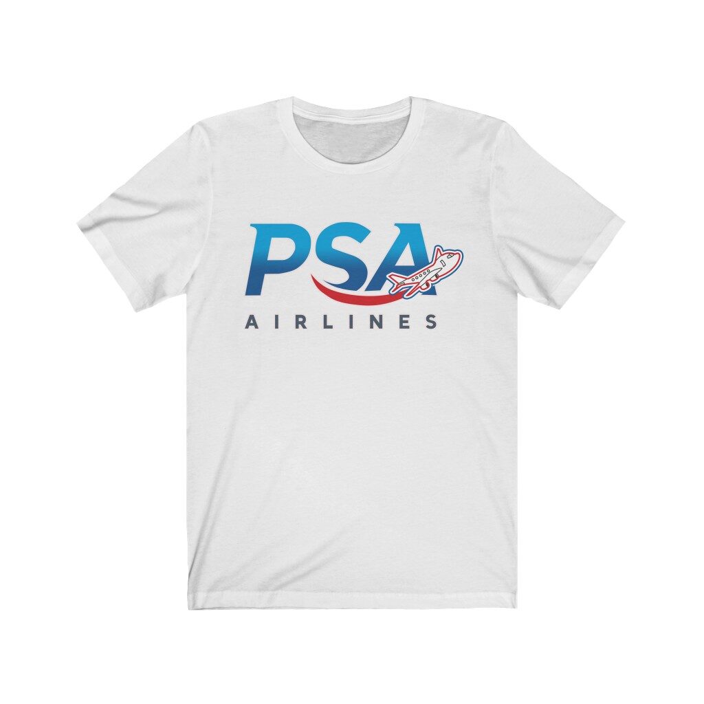 PSA Airlines Airplane Logo Tee