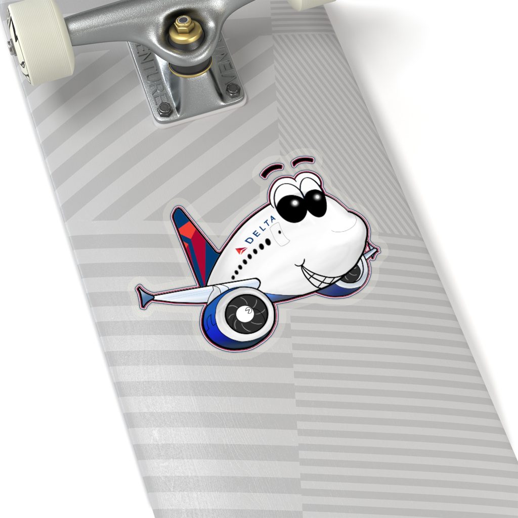 Delta Smiles Airbus Stickers Delta Smiles Airbus Stickers 2 Delta Smiles Airbus Stickers - Image 2
