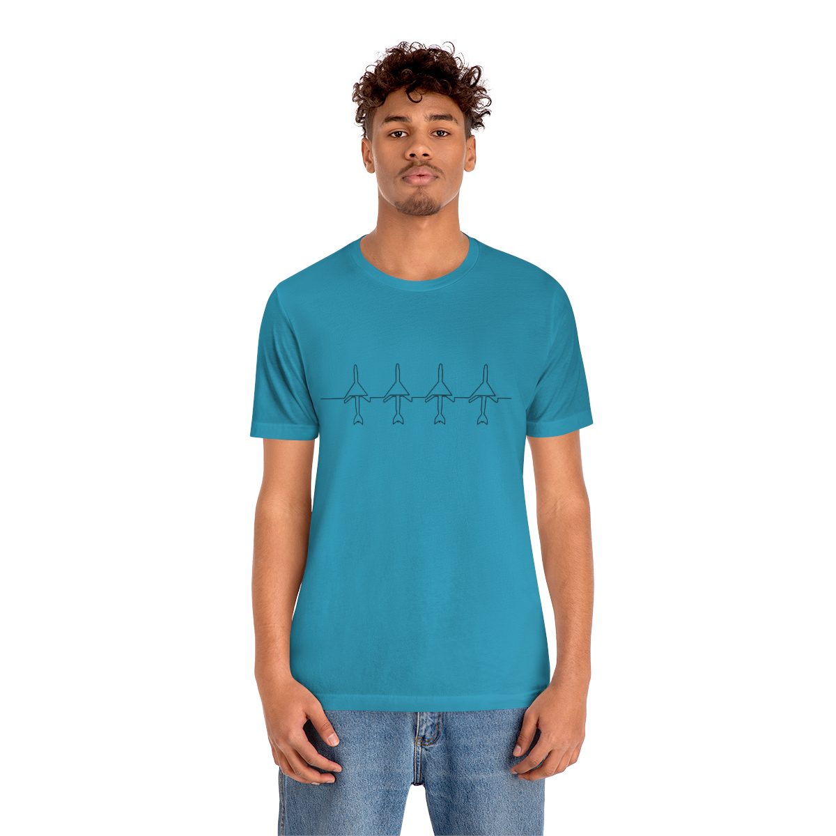 Planebeat Planebeat Too Tee- Unisex Jersey Short Sleeve Tee 18 Planebeat Too Tee- Unisex Jersey Short Sleeve Tee - Image 18