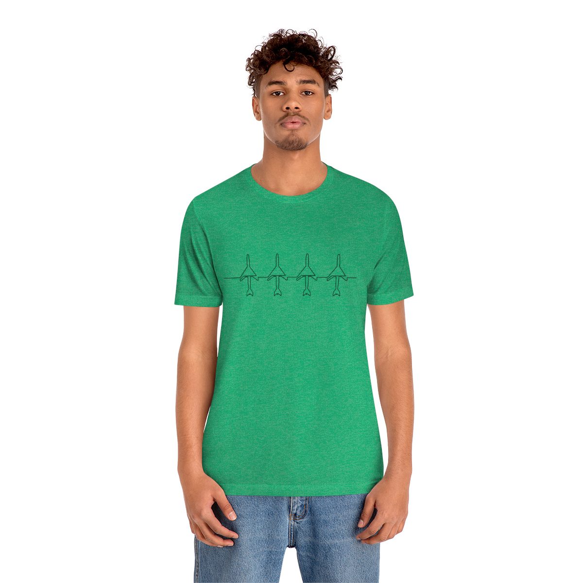 Planebeat Planebeat Too Tee- Unisex Jersey Short Sleeve Tee 15 Planebeat Too Tee- Unisex Jersey Short Sleeve Tee - Image 15