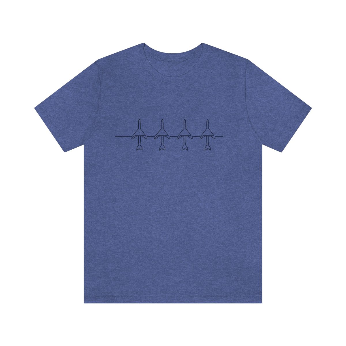 Planebeat Planebeat Too Tee- Unisex Jersey Short Sleeve Tee 19 Planebeat Too Tee- Unisex Jersey Short Sleeve Tee - Image 19