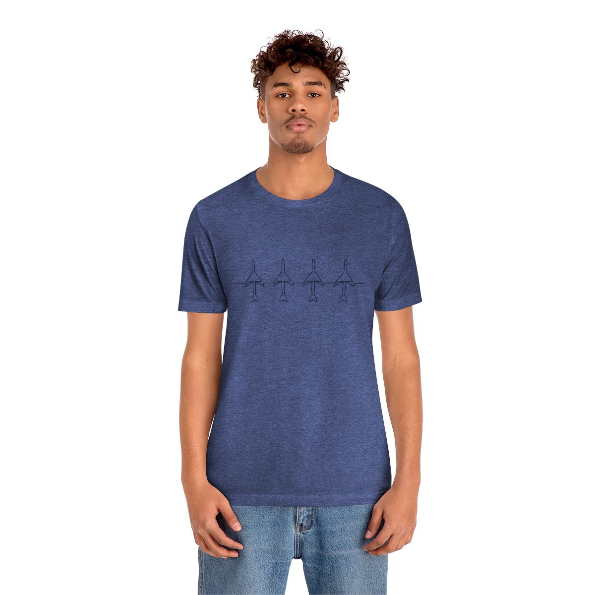 Planebeat Planebeat Too Tee- Unisex Jersey Short Sleeve Tee 21 Planebeat Too Tee- Unisex Jersey Short Sleeve Tee - Image 21