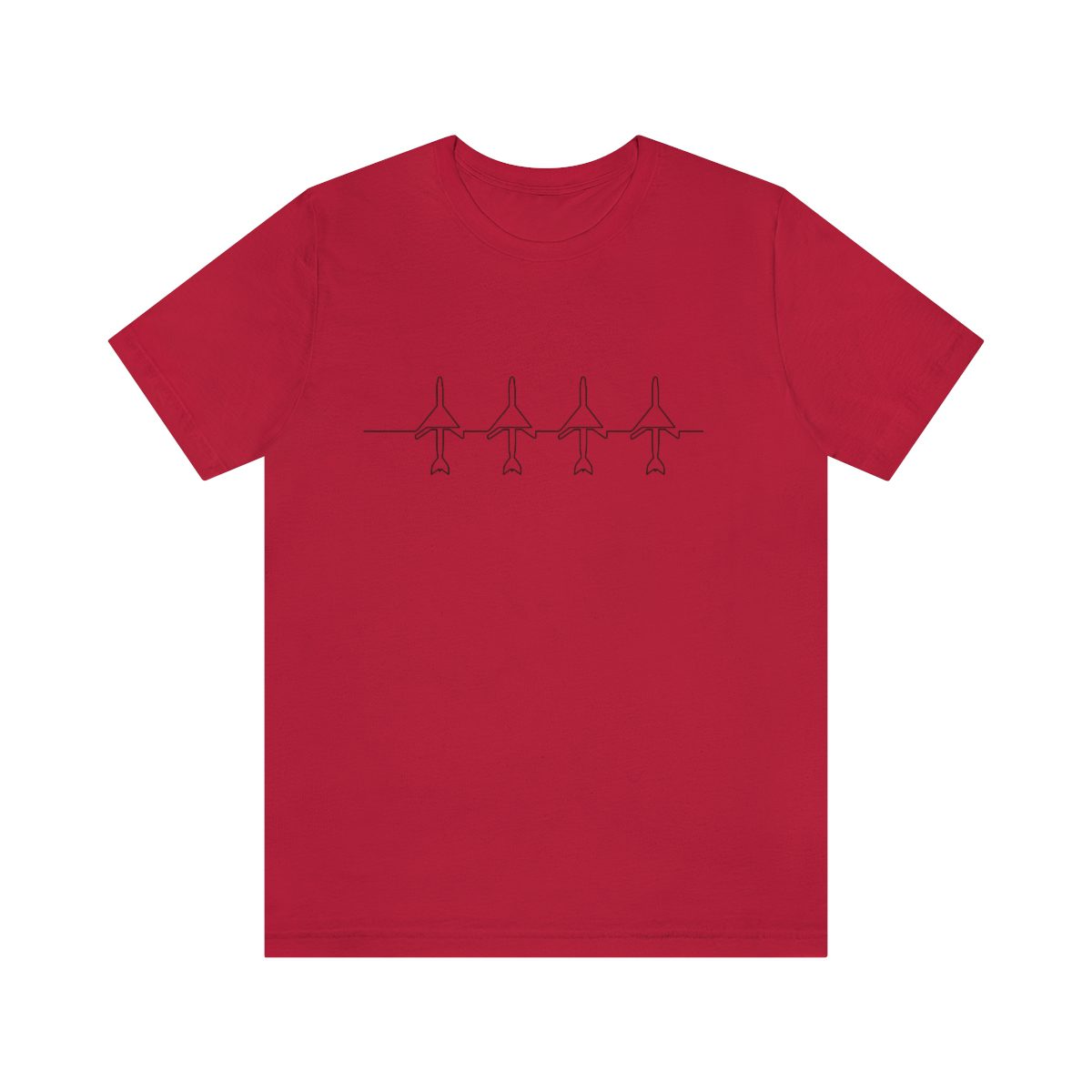 Planebeat Planebeat Too Tee- Unisex Jersey Short Sleeve Tee 25 Planebeat Too Tee- Unisex Jersey Short Sleeve Tee - Image 25