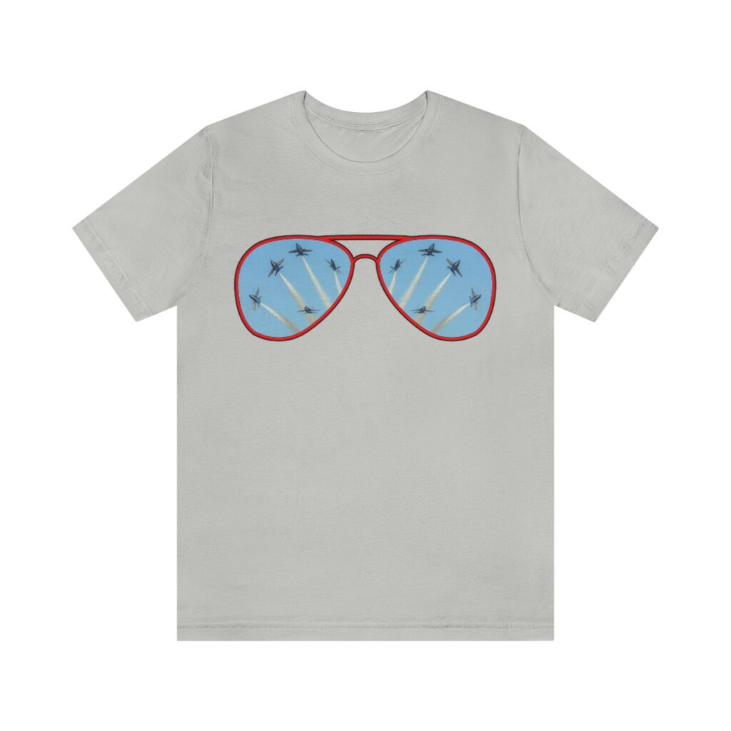 Blue Angels Aviators Reflection Tee - Unisex Jersey Short Sleeve