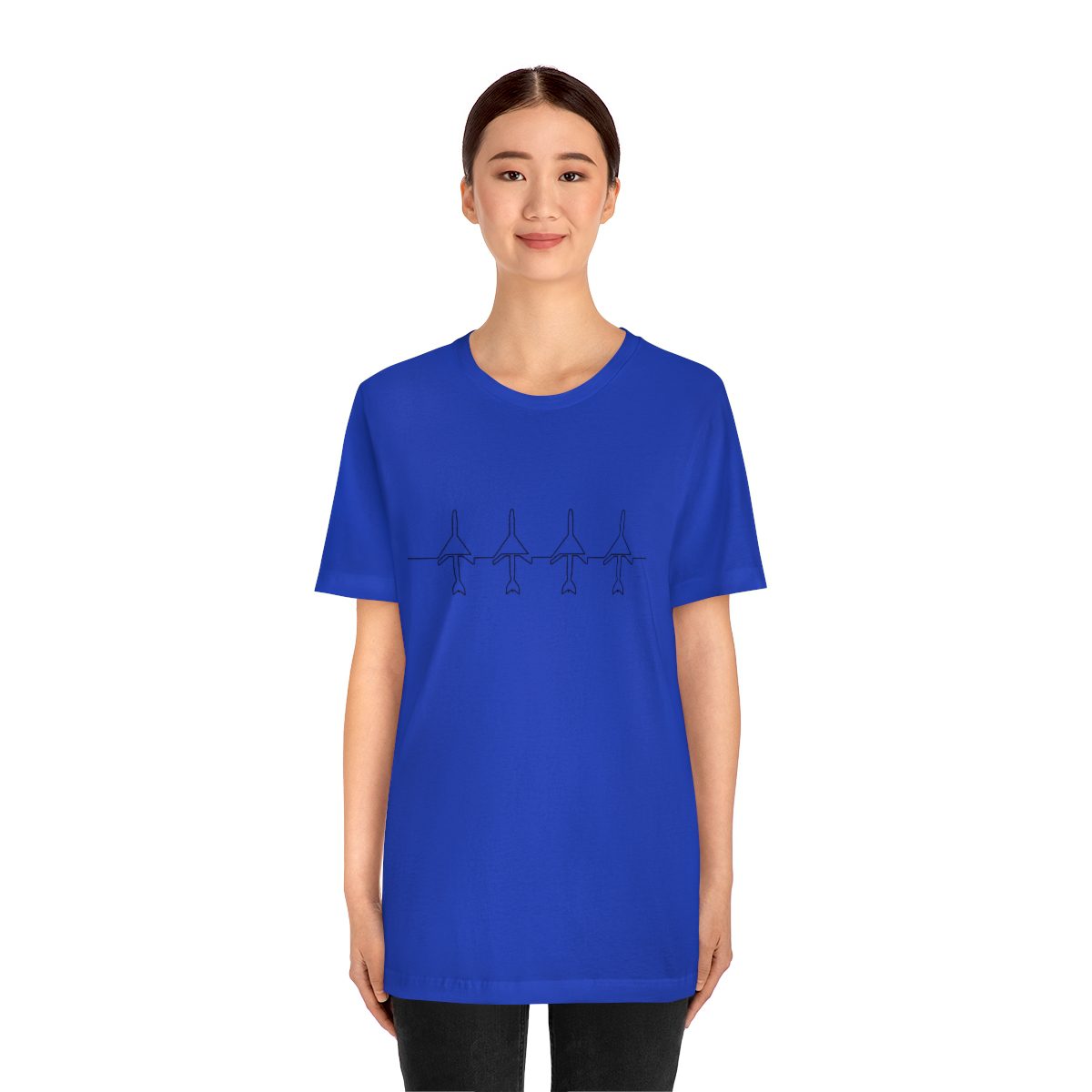 Planebeat Planebeat Too Tee- Unisex Jersey Short Sleeve Tee 2 Planebeat Too Tee- Unisex Jersey Short Sleeve Tee - Image 2