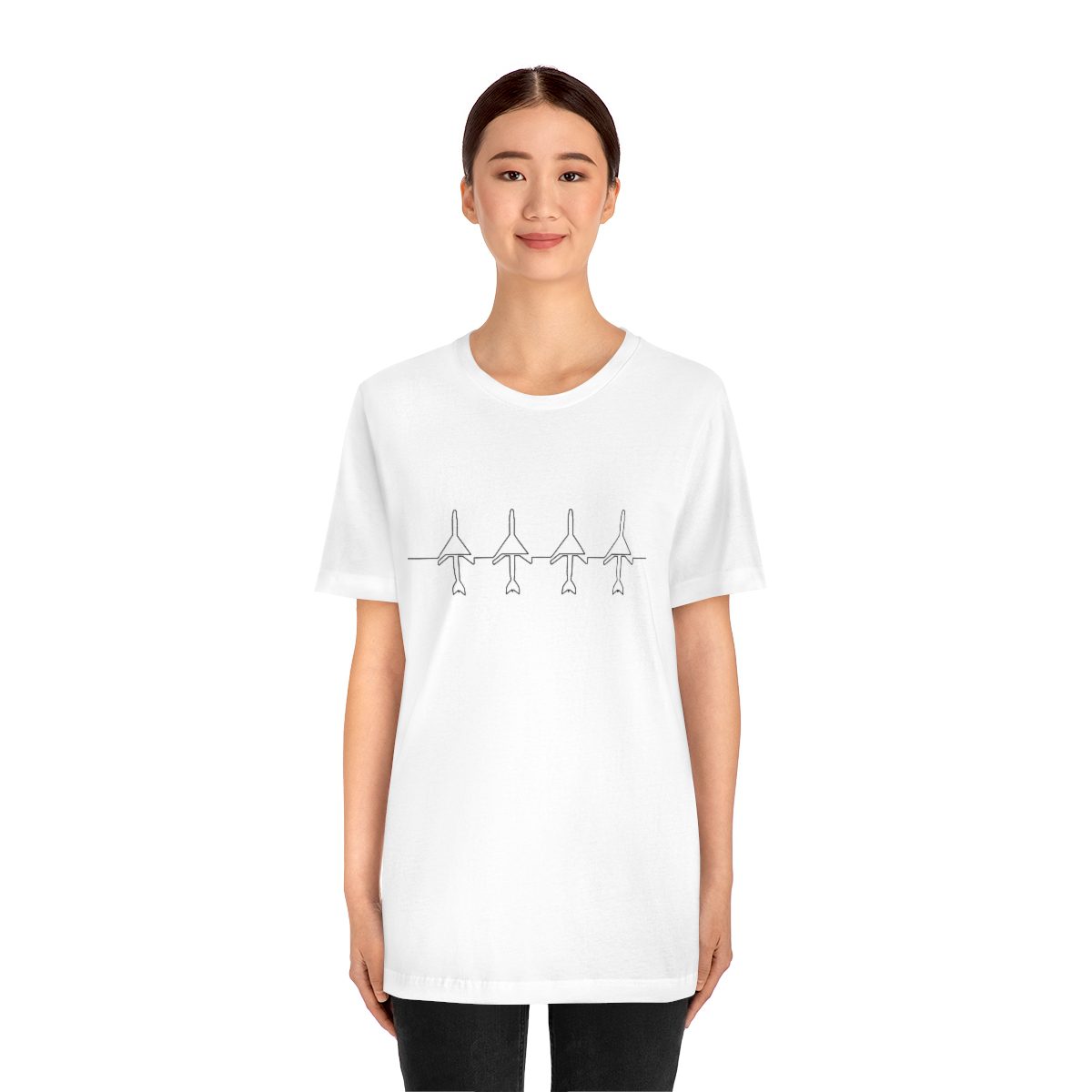 Planebeat Planebeat Too Tee- Unisex Jersey Short Sleeve Tee 5 Planebeat Too Tee- Unisex Jersey Short Sleeve Tee - Image 5