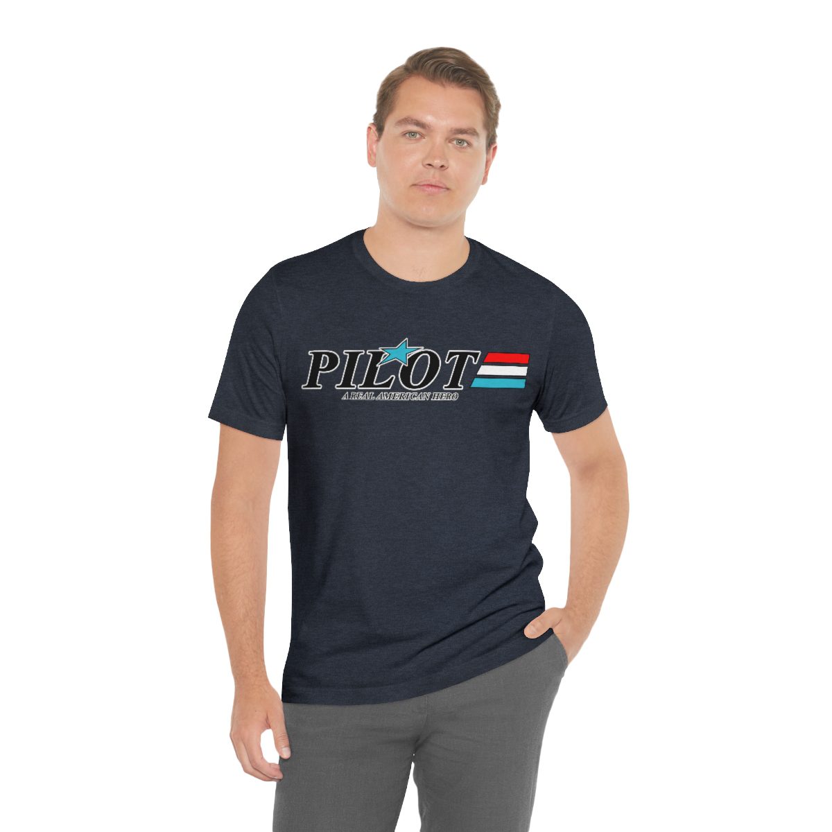 GI Pilot GI Pilot Tee - Unisex Jersey Short Sleeve 5 GI Pilot Tee - Unisex Jersey Short Sleeve - Image 5