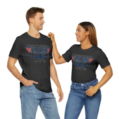 Pilot Dad Tee airplaneTees Pilot Dad Tee TOO - Unisex Jersey Short Sleeve Tee 108