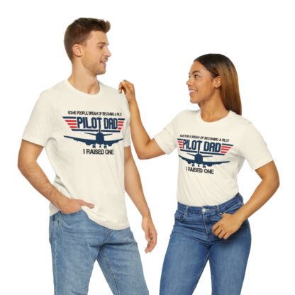 Pilot Dad Tee airplaneTees Pilot Dad Tee TOO - Unisex Jersey Short Sleeve Tee 36