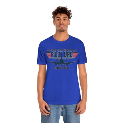Pilot Dad Tee airplaneTees Pilot Dad Tee TOO - Unisex Jersey Short Sleeve Tee 75