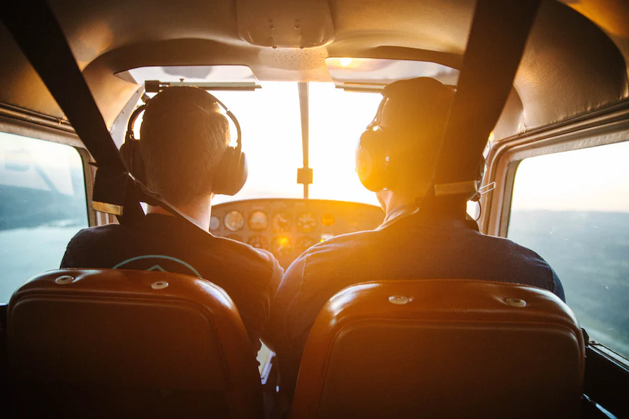 Flying a Cessna