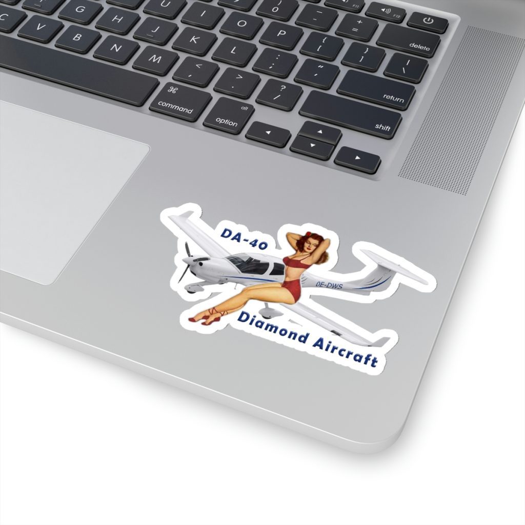 History of Aviation The History of Aviation: Unleashing the Soaring Success of How It Has Evolved Over the Years - 25 Fascinating Moments in the Incredible Evolution of Aviation 9 DA-40 Diamond Pinup Girl Stickers Option 2
