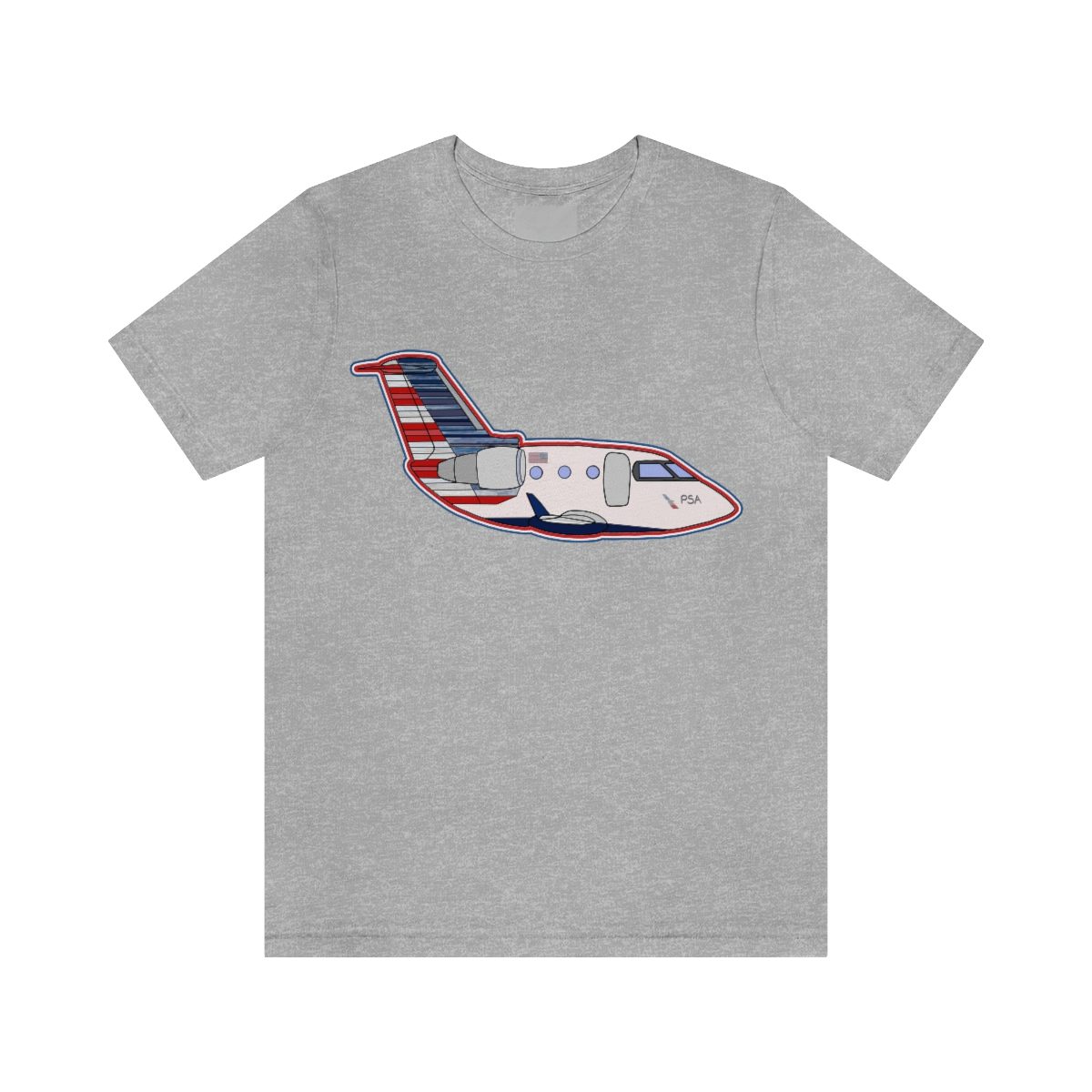 PSA CRJ Tee PSA CRJ Tee Unisex Jersey Short Sleeve 31 PSA CRJ Tee Unisex Jersey Short Sleeve - Image 31