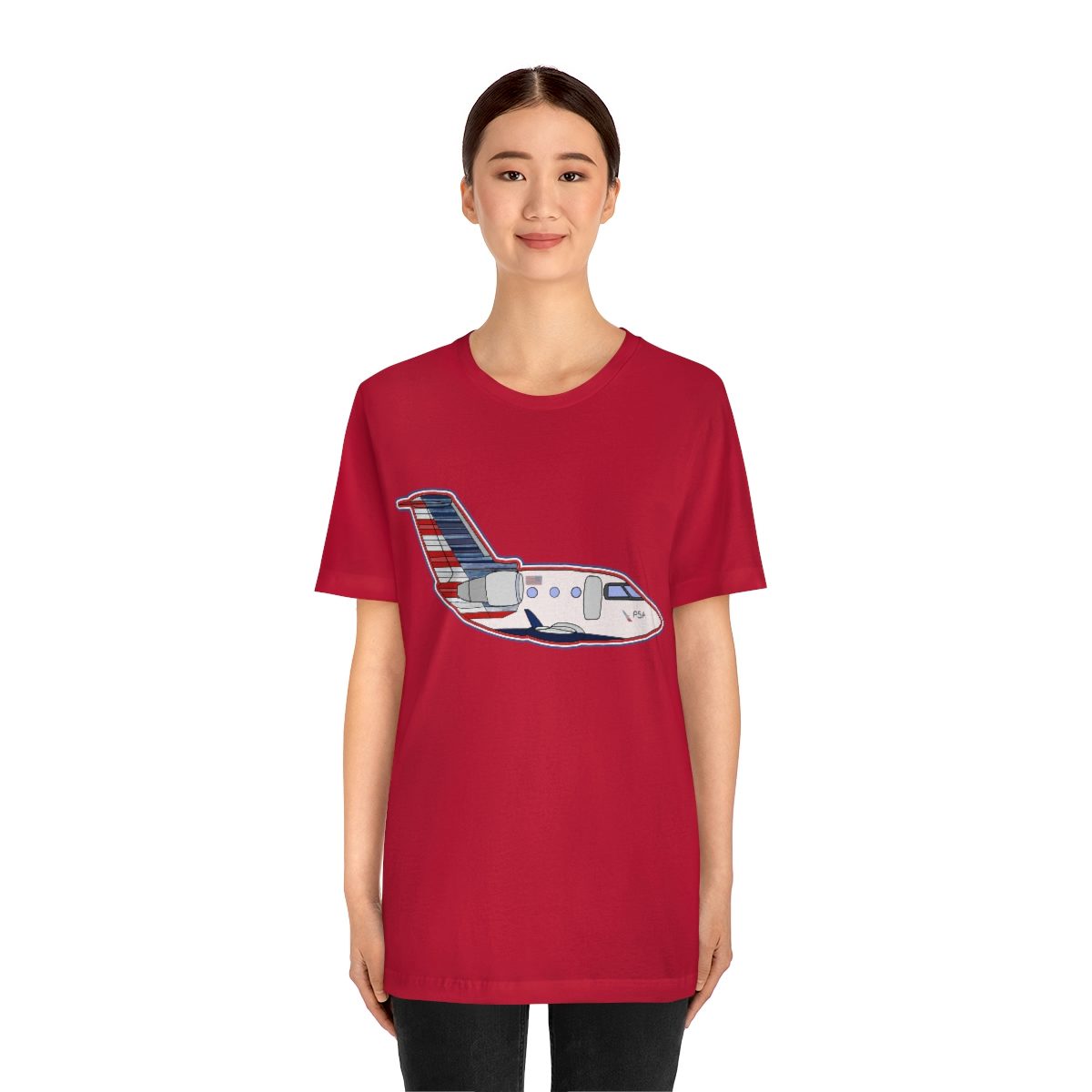PSA CRJ Tee PSA CRJ Tee Unisex Jersey Short Sleeve 43 PSA CRJ Tee Unisex Jersey Short Sleeve - Image 43