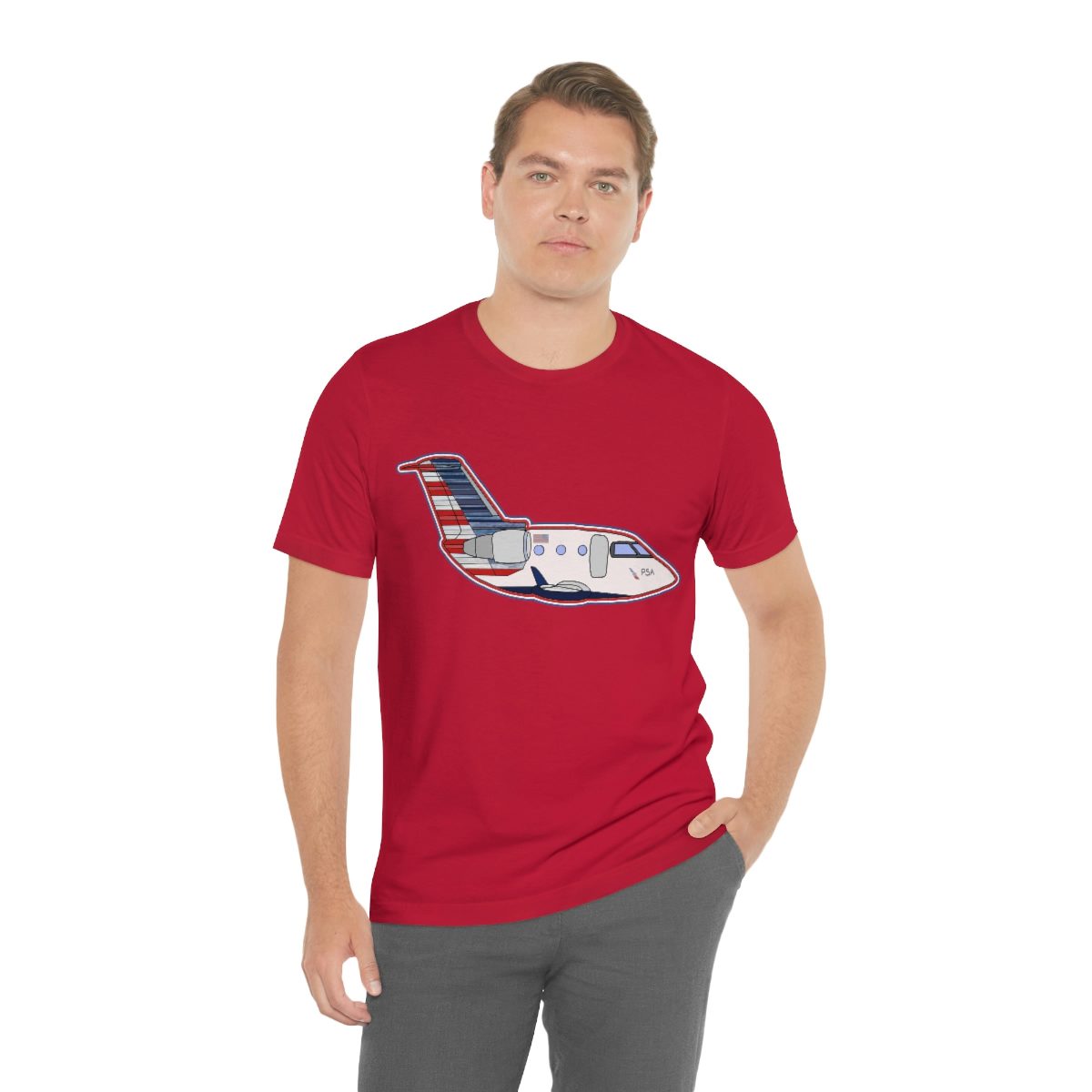 PSA CRJ Tee PSA CRJ Tee Unisex Jersey Short Sleeve 46 PSA CRJ Tee Unisex Jersey Short Sleeve - Image 46