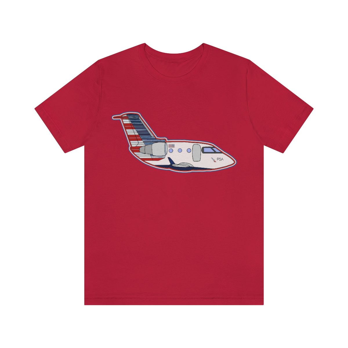 PSA CRJ Tee PSA CRJ Tee Unisex Jersey Short Sleeve 41 PSA CRJ Tee Unisex Jersey Short Sleeve - Image 41