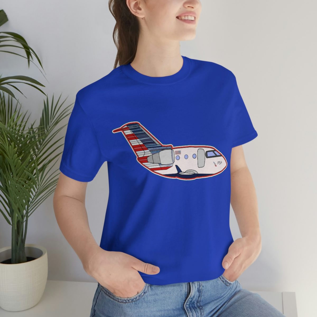 PSA CRJ Tee PSA CRJ Tee Unisex Jersey Short Sleeve 7 PSA CRJ Tee Unisex Jersey Short Sleeve - Image 7