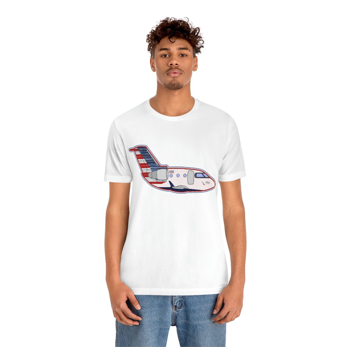 PSA CRJ Tee PSA CRJ Tee Unisex Jersey Short Sleeve 14 PSA CRJ Tee Unisex Jersey Short Sleeve - Image 14