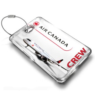 Air Canada A321 White Luggage Tag