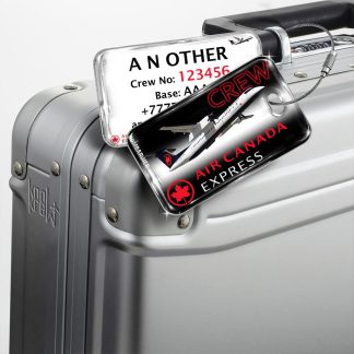 Air Canada Express Dash 8-400 Landscape Luggage Tag