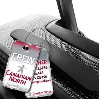 Canadian North Logo Luggage Tag