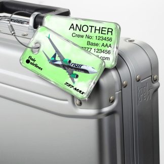 Flair Airlines B737 MAX Luggage Tag