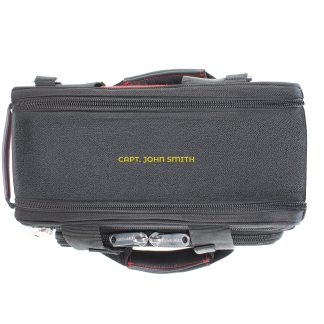 Personalized Contrail flight bag with embroidered name