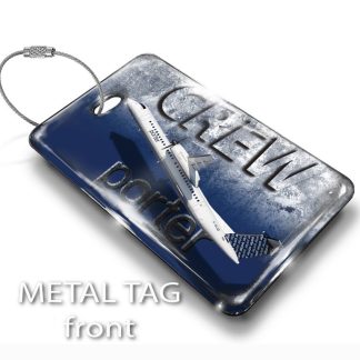 Porter Airlines Dash 8 Luggage Tag