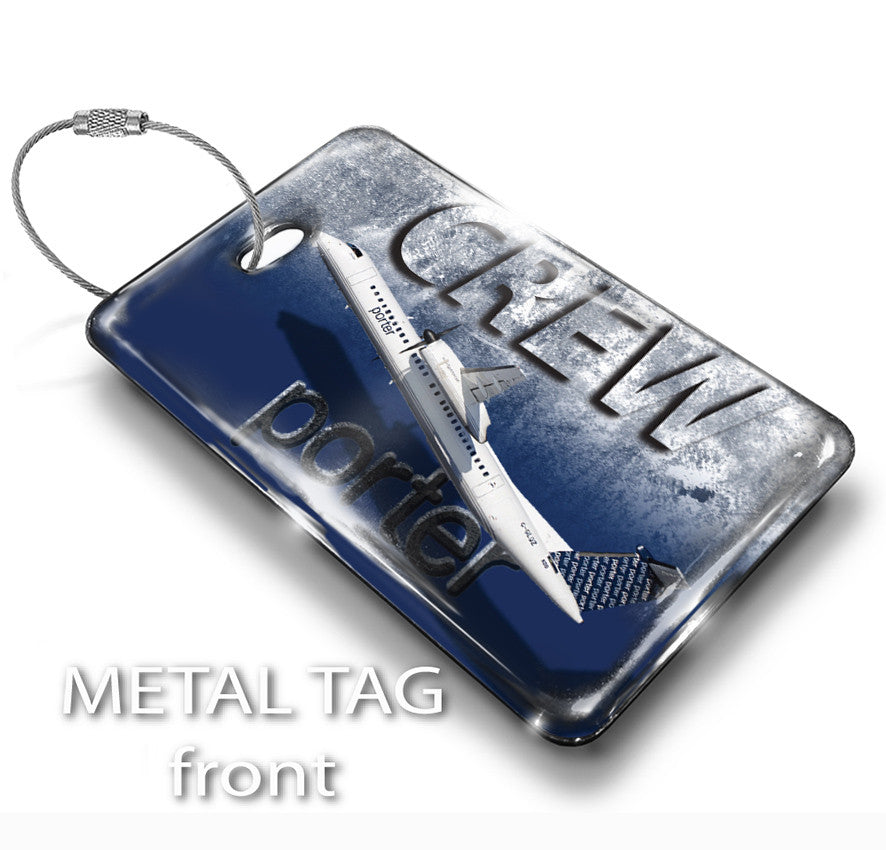 Porter Airlines Dash 8 Luggage Tag Porter Airlines Dash 8 Luggage Tag 1 Porter Airlines Dash 8 Luggage Tag