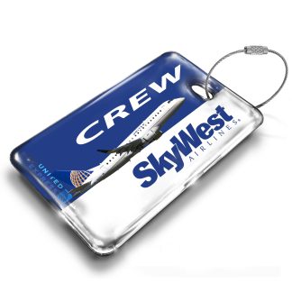 SkyWest United Express E175 Luggage Tag