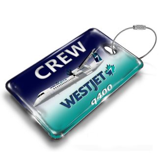 Westjet Encore Q400 Luggage Tag