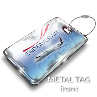 Endeavor Air CRJ900 Luggage Tag