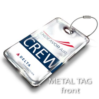 Endeavor Air LOGO - Delta Connection Portrait Luggage Tag