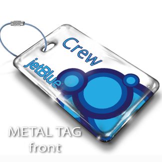 JetBlue New Logo WHITE Luggage Tag